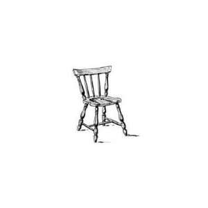  Spindle Side Chair Plan (Woodworking Project Paper Plan 