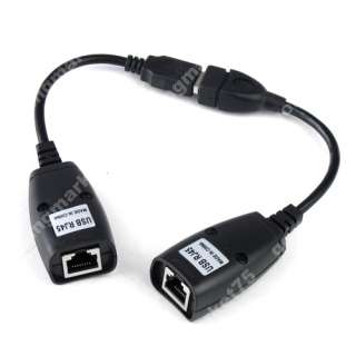 USB Cat5/Cat5e/6 Rj45 LAN Extension Adapter Cable New  