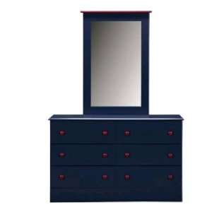  Spiderman Blue Dresser & Mirror