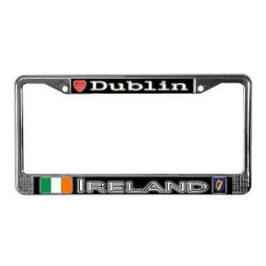  Dublin, IRELAND   Ireland License Plate Frame by  