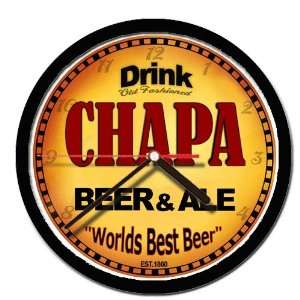  CHAPA beer and ale cerveza wall clock 