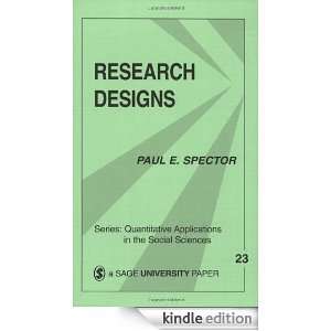   in the Social Sciences) Paul E. Spector  Kindle Store