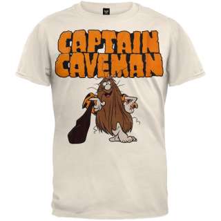 Captain Caveman   Vintage Logo T  