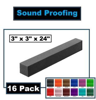 Vocal Booth/Recording Studio Bass Sound Proofing Acoustic Foam Corner 