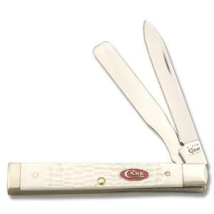 Case SparXX Series Doctors Knife with White Jigged Delrin Handle 
