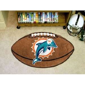  Miami Dolphins Football Rug 22x35  