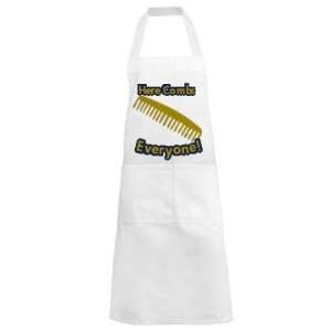    Here Combs Everyone Apron Custom Promotional Apron