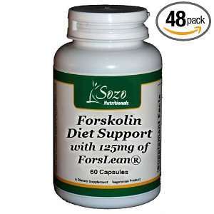 Sozo Forskolin Complete Diet Support with ForsLean (Coleus 