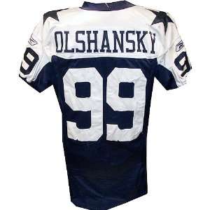  Olshansky #99 Cowboys vs. Raiders 11 26 09 & at Chiefs 10 11 09 Game 