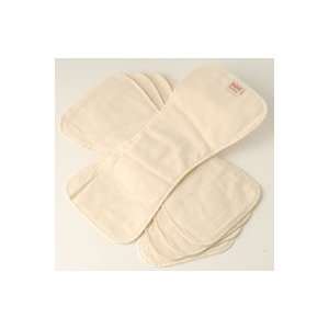    Imse Vimse Organic Cotton Booster Pads   5 pack Flannel Baby