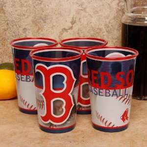    Boston Red Sox 4 Pack 22oz. Souvenir Cups