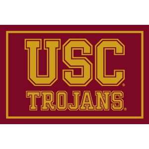 Southern California Trojans ( University Of ) NCAA 3x5 Area Rug 