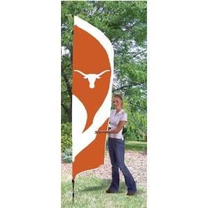    Texas Longhorns NCAA Tall Team Flag W/Pole