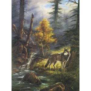  Timber Wolf (Canv)    Print