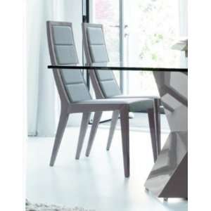 R348106000GDG Sapphire Grey Upholstered Chairs Set Of  