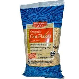 Organic Oat Flakes Hot Cereal, 40 oz (1.13 kg)  Grocery 