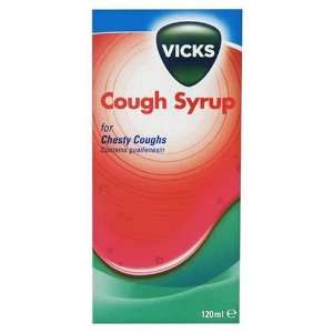 Vicks Cough Syrup For Chesty Coughs x 120ml Health 