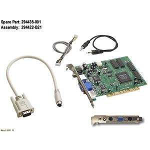 Compaq Genuine PCI DVD Decoder Board card (Dxr2 creative) w/o Cables 