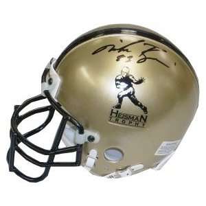  Mike Rozier Autographed/Hand Signed Heisman Gold Authentic 