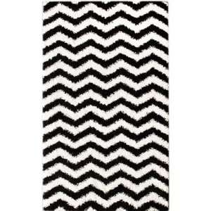  Rugs USA Shaggy 5 3 x 8 chevron Area Rug