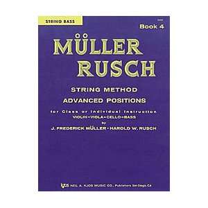  Muller Rusch String Method String Bass (Book 4 