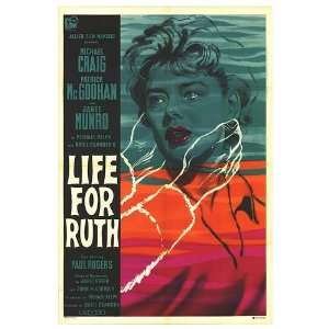  Life For Ruth Original Movie Poster, 27 x 41 (1963 
