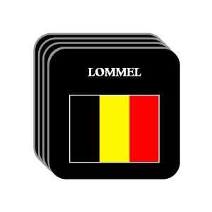  Belgium   LOMMEL Set of 4 Mini Mousepad Coasters 