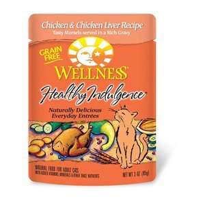  Healthy Indulgence Cat Food Chicken & Chicken Liver, 3 oz 