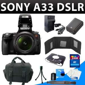  Sony Alpha SLT A33 SLT A33 Digital SLR Camera w/ SAL1855 