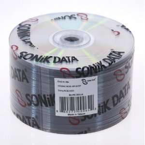  Sonik Data DVD R 16X Shiny Silver Hub Printable 100 Pack 