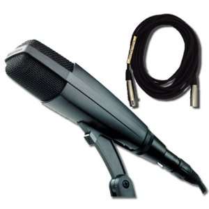   Dynamic Microphone and Sonic Sense 20 Ft Mic Cable Electronics
