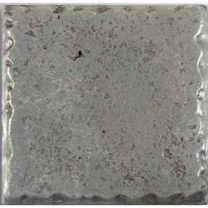  Metal Style 4 x 4 Chiseled Insert Silver Automotive