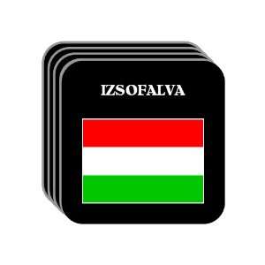  Hungary   IZSOFALVA Set of 4 Mini Mousepad Coasters 