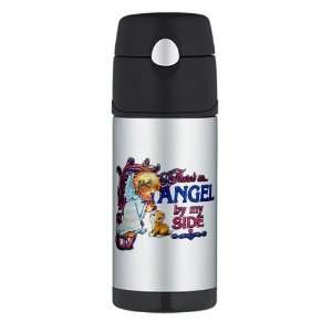  Thermos Travel Water Bottle Theres An Angel By My Side 
