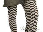goth checker black white tights pantyhose stockings one day shipping