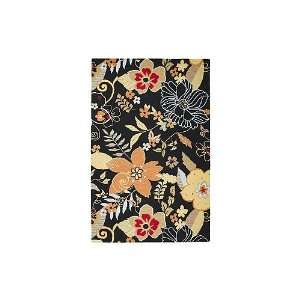 Rizzy Home Country Hand Looped and Tufted Floral Multi Rug   2  6 x 8 