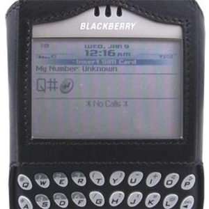  Sena Cases Blk Leather Blackberry7200 Cse