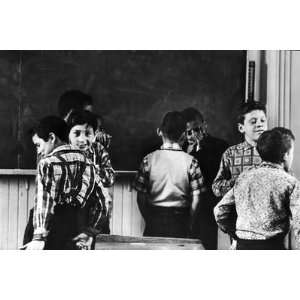   City Grade School Classroom by Howard Sochurek, 72x48