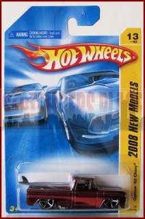 2008 Hot Wheels Custom # 13 62 Chevy Red  