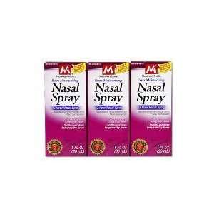 Members Mark   Nasal Spray, Extra Moisturizing, 1 oz Bottle, 3 Pack 