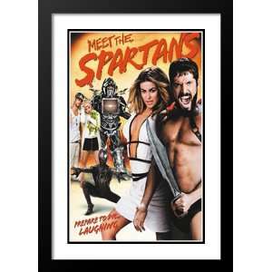 Meet the Spartans 20x26 Framed and Double Matted Movie Poster   Style 