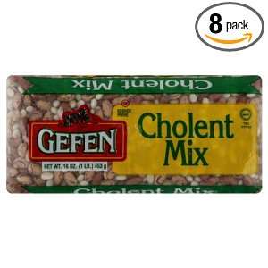 Gefen Chulent Mix, 16 Ounce (Pack of 8)  Grocery & Gourmet 