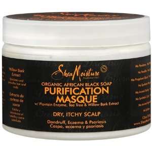   Moisture Organic African Black Soap Purification Hair Masque Beauty