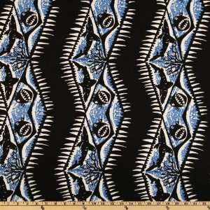  43 Wide Hawaiian Collection Shark Stripe Blue Fabric By 