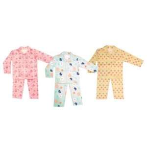  Snugly Kids 2 Piece Girls Pajamas  Size 2 4 Case Pack 72 