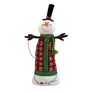  Winter Snowman Count Days till Christmas Calendar