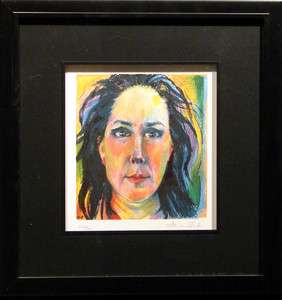 Grace Slick SELF Giclee on paper HAND SIGNED FINE ART LIMITED EDITION 