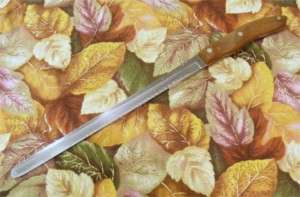 CUTCO # 24 SLICING Knife BROWN Wood Handle  