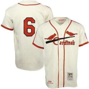 St. Louis Cardinals Authentic 1944 Stan Musial Home Jersey By Mitchell 