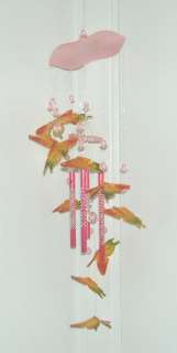 Brand New Wind Chime 8 Butterflie of Aluminum Acrylic  